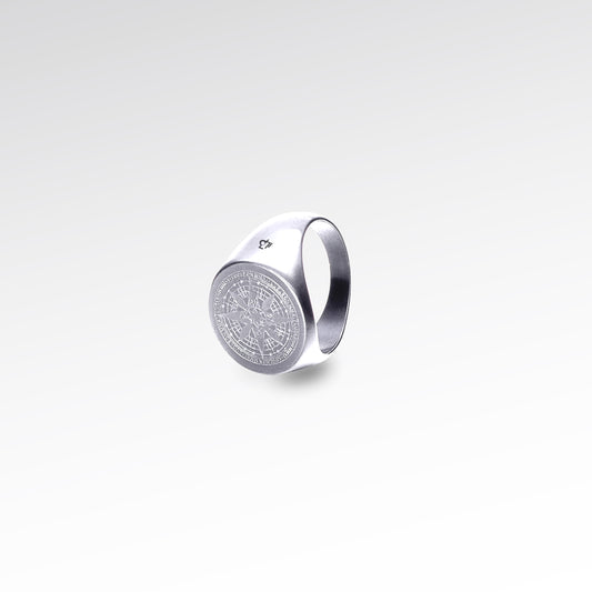 1403 compass star ring